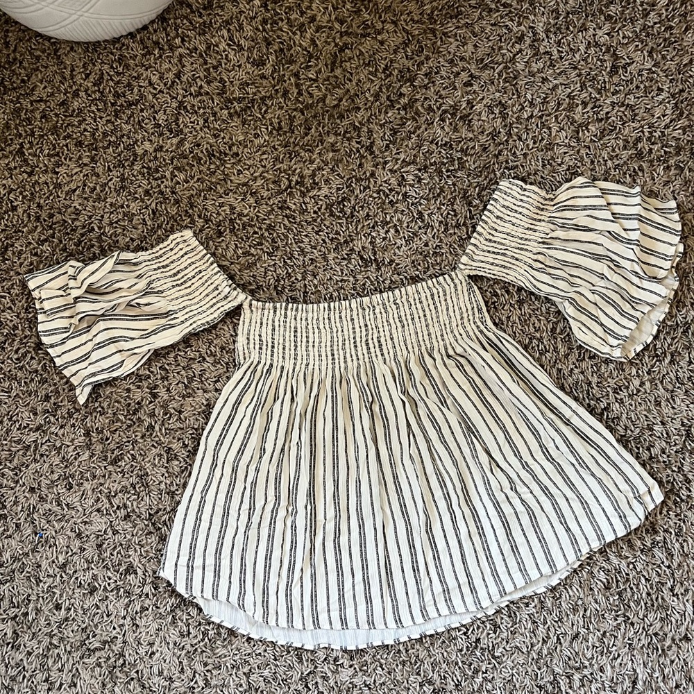 Boho Strapless Top.